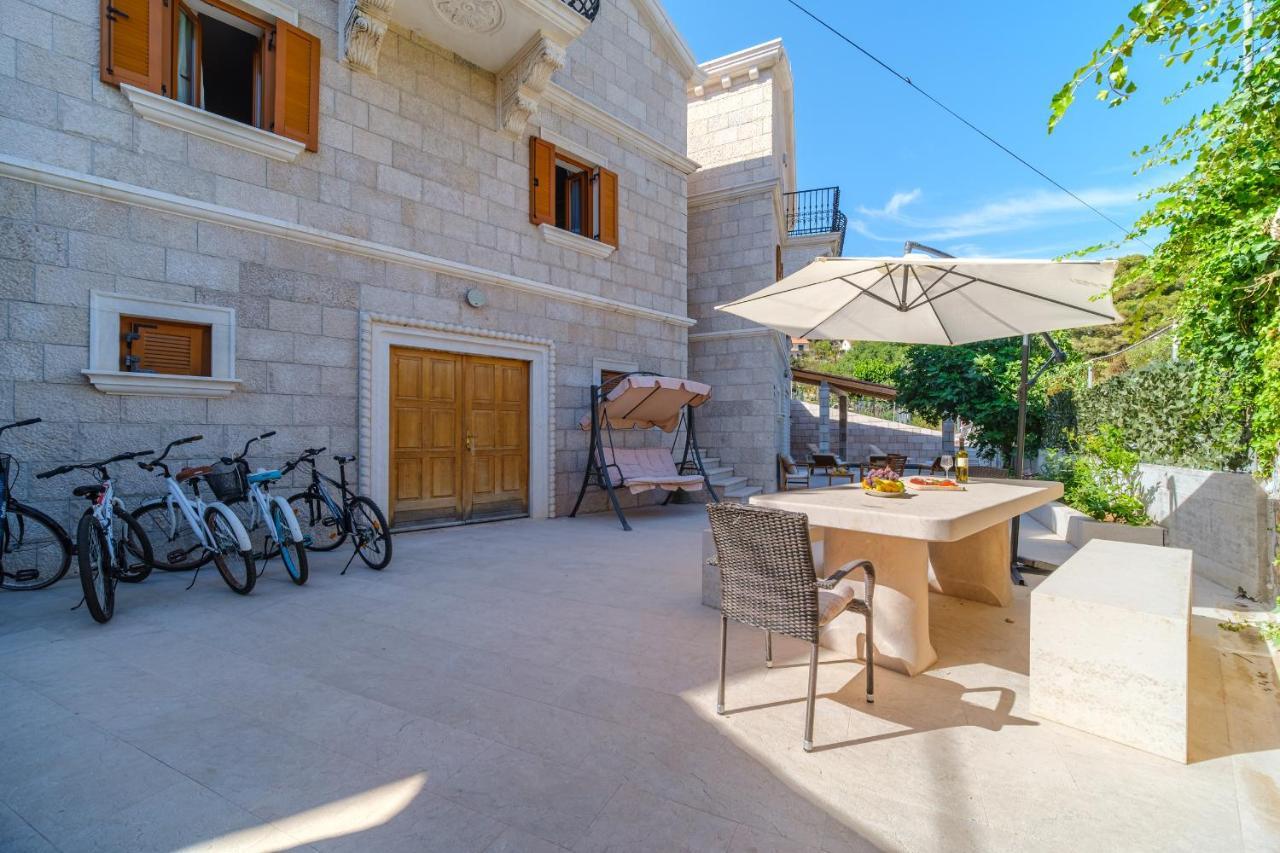 Luxury Stone Villa Nevija 2022 Private Villa Milna  Kültér fotó